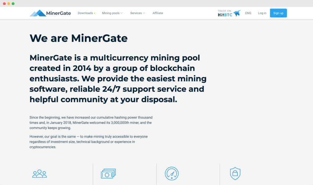 Minergate-Team