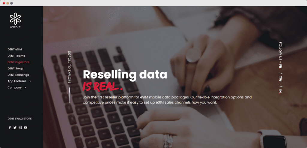 Dent Data Reselling