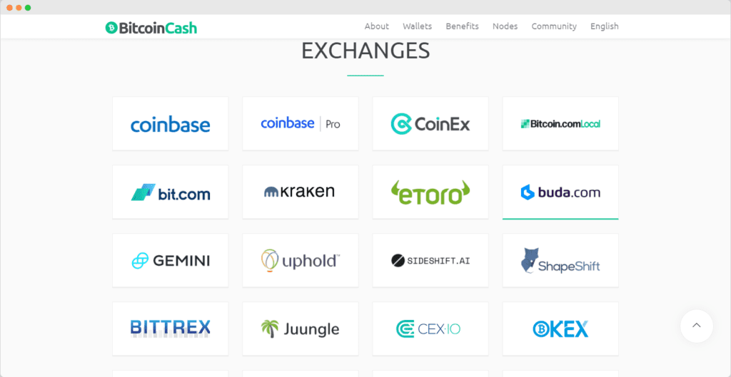 Bitcoin Cash Exchange 1
