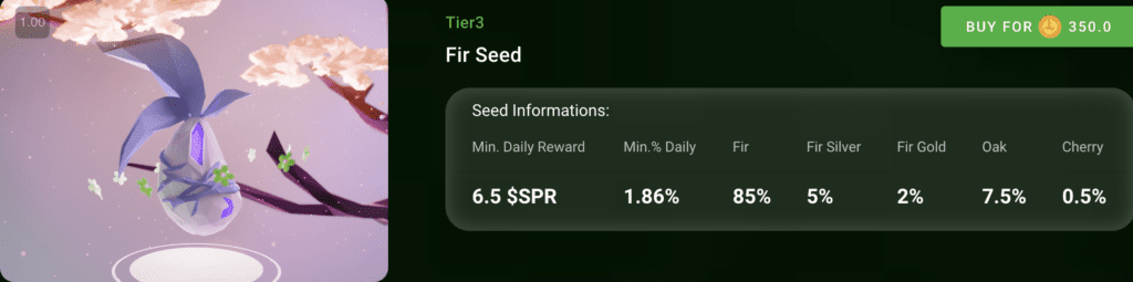 Fir Seed Spring Game