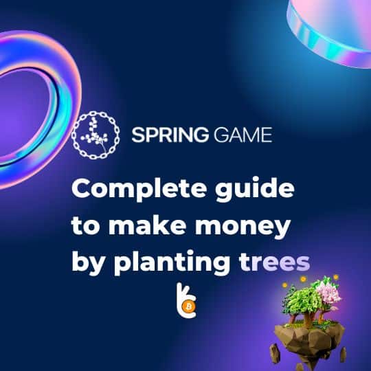 Guide complet du jeu de printemps pour gagner de l'argent en plantant des arbres