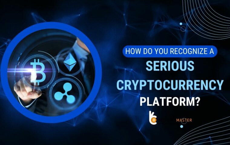 How do you recognize a serious cryptocurrency platform?