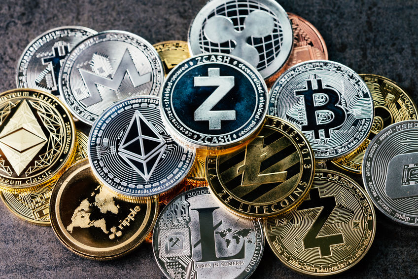 Variété de crypto-monnaies disponibles